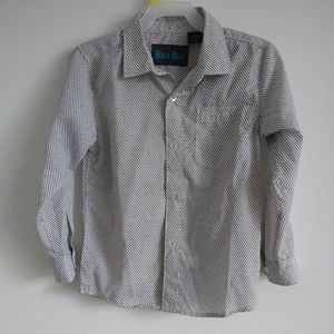 Bold blue dress shirt size 5